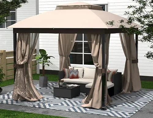 Softtop Metal Grill Gazebo with Mosquito Net