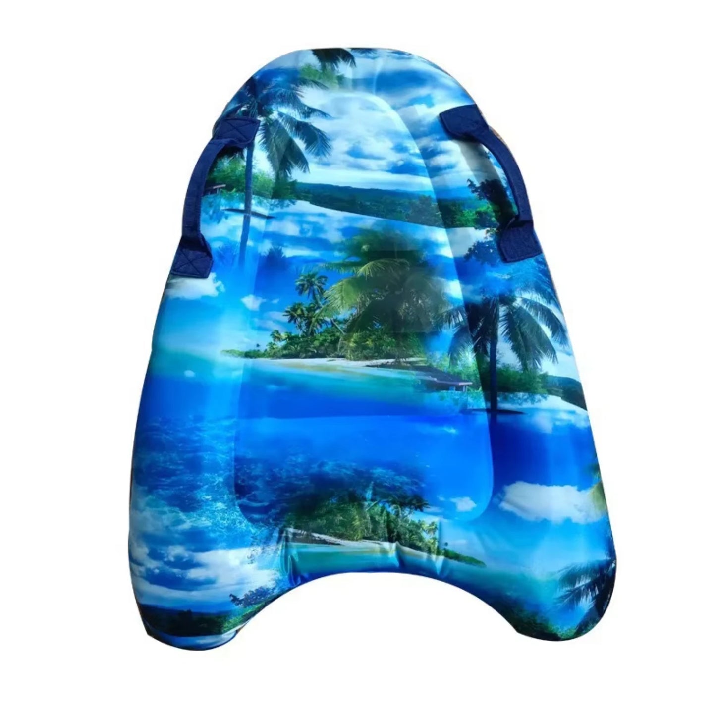Inflatable Surfboard Ocean Printed Buoy Kickboard Adult Child