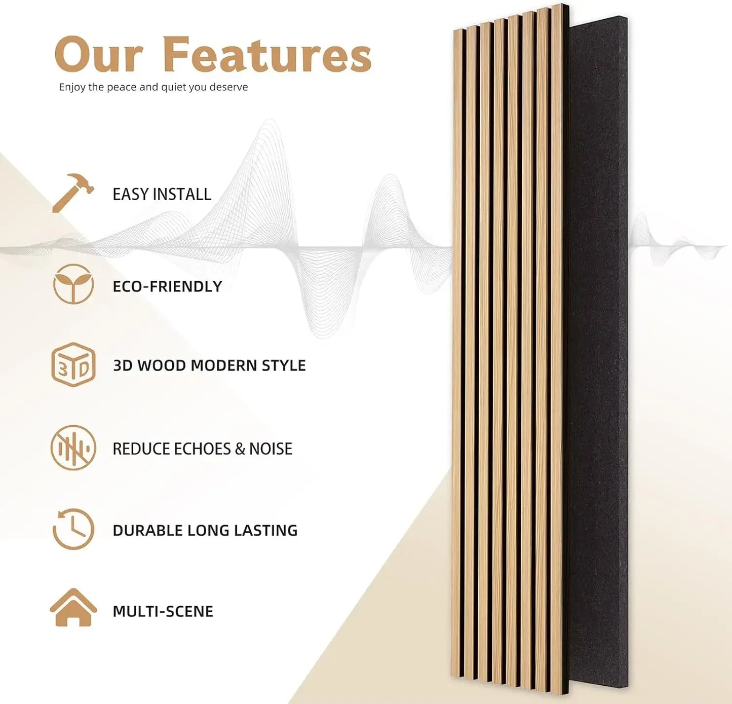 Wood Acoustic Wall Panel