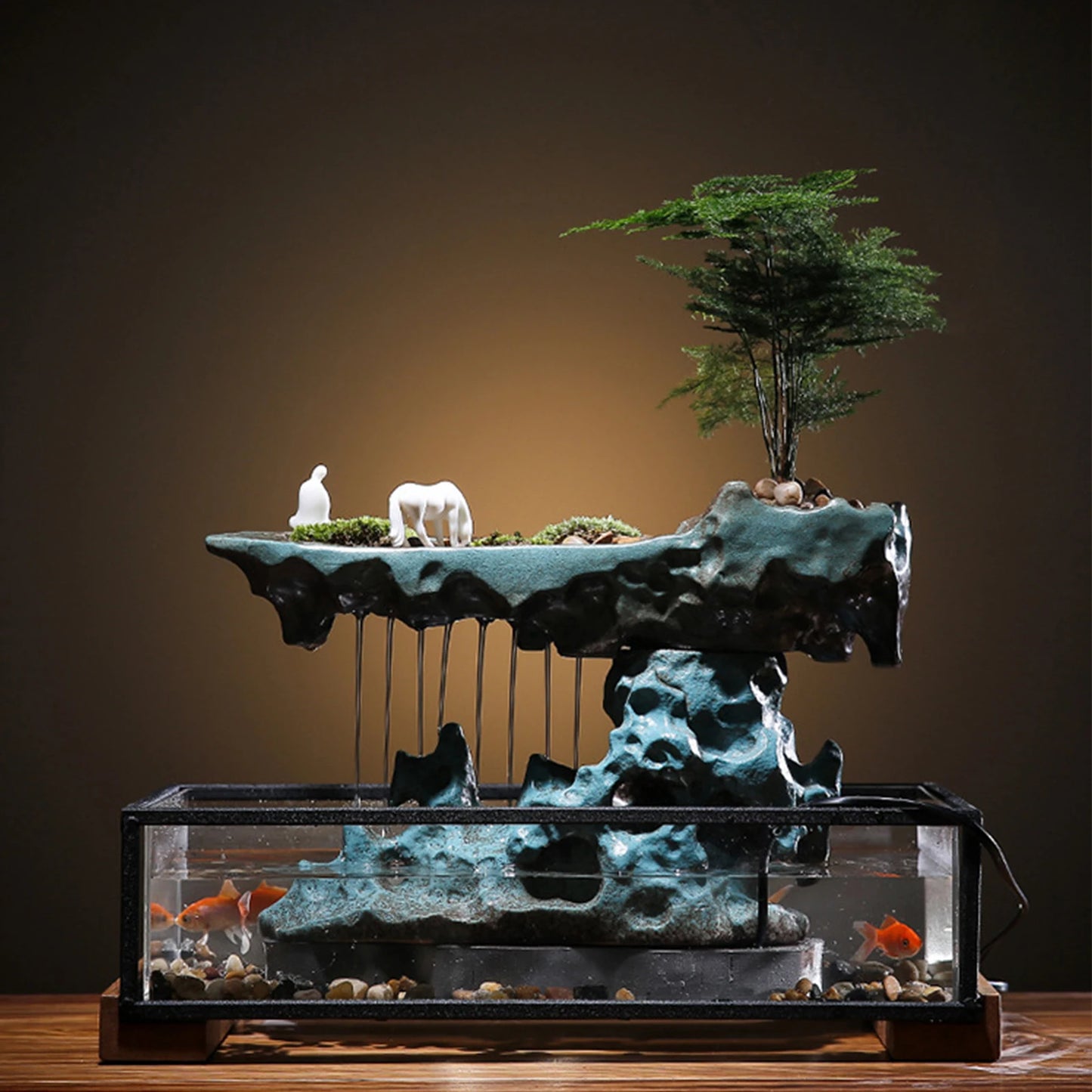 Desktop Rockery Waterfall Fountain