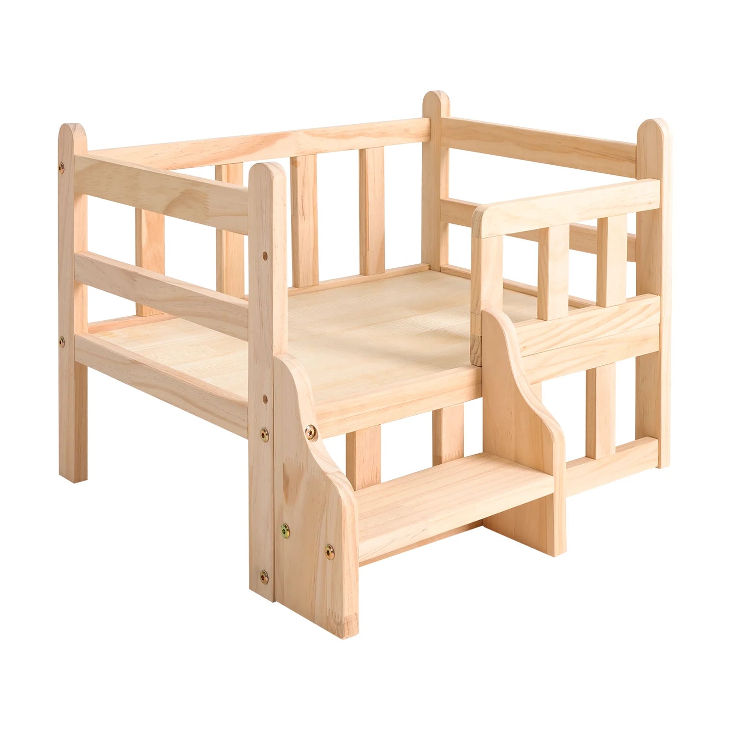 Solid Wood Pet Bed
