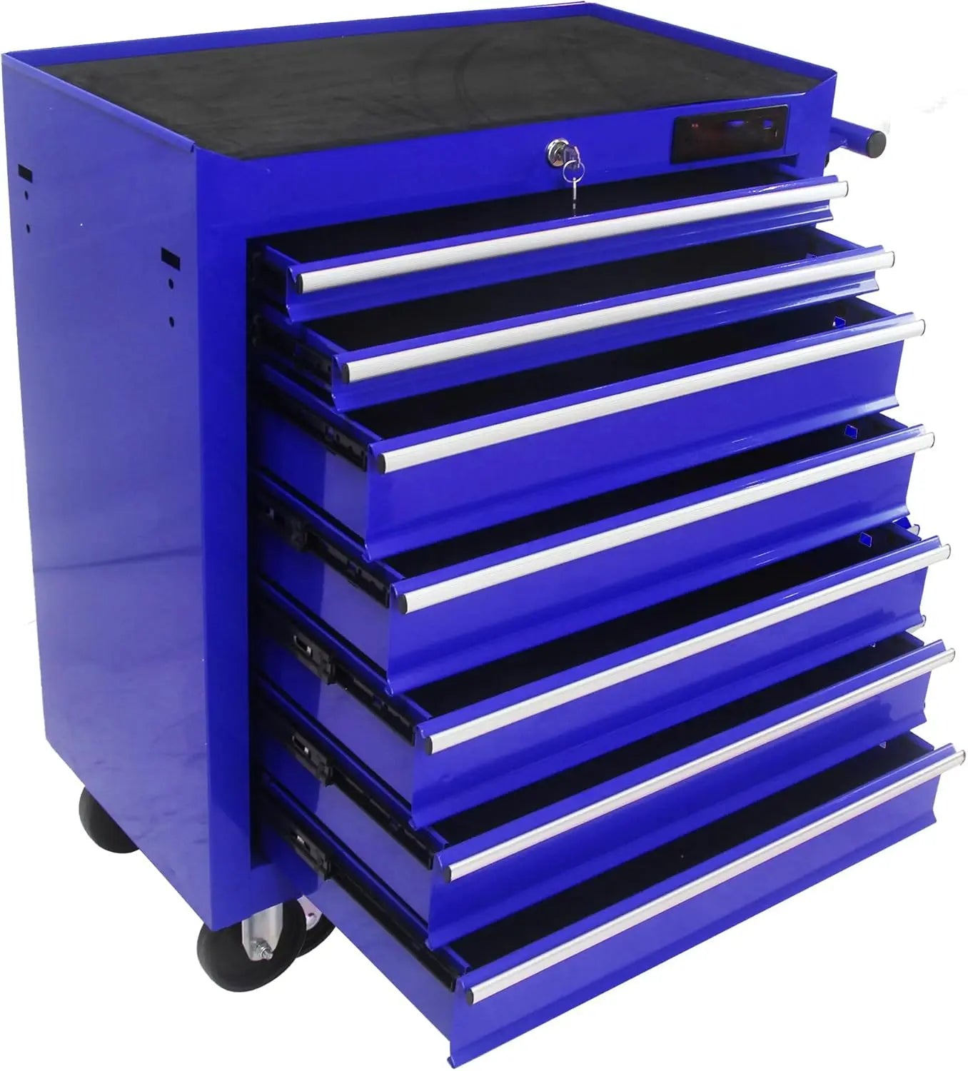 7 Drawer Tool Box with Wheels, Heavy Duty