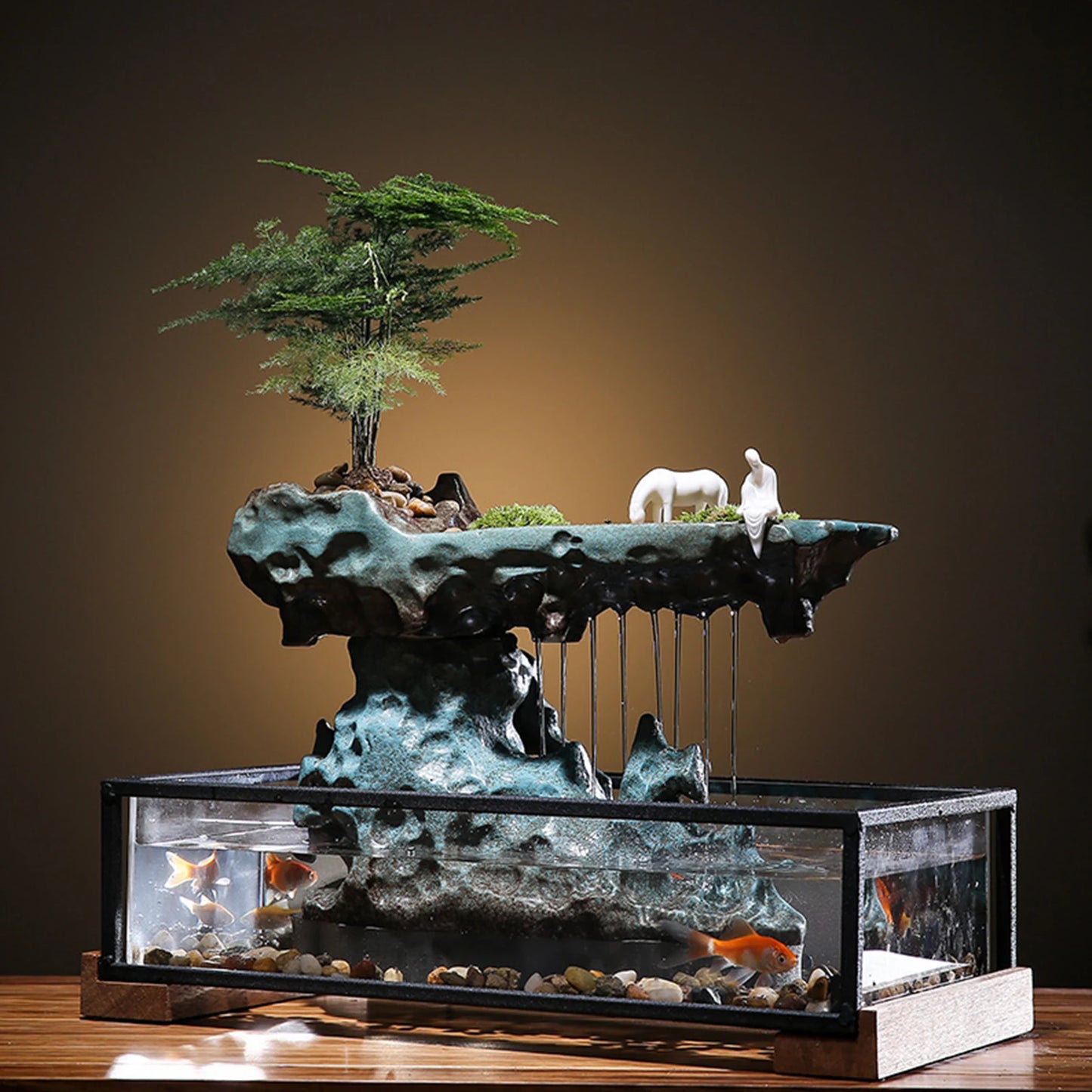 Desktop Rockery Waterfall Fountain