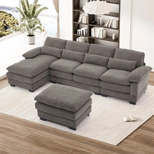 U Shape Sectional Sofa Cloud Couch