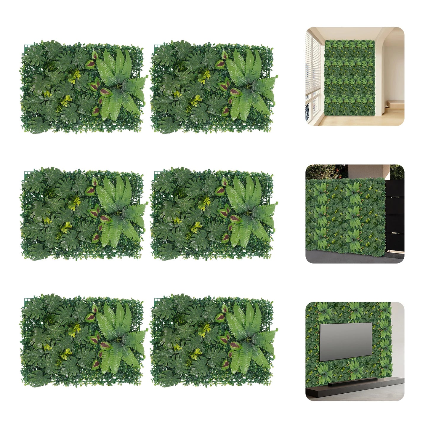 Artificial Greenery Backdrop Wall Decor