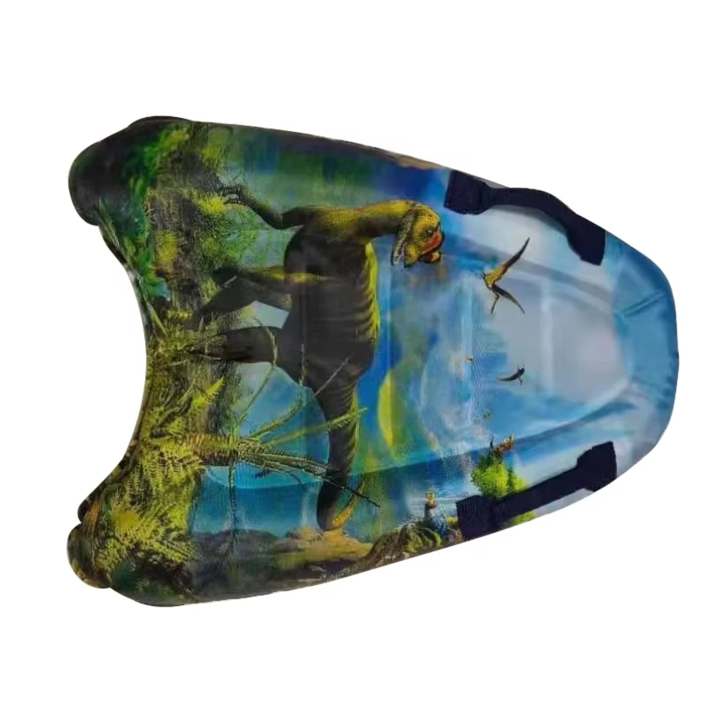 Inflatable Surfboard Ocean Printed Buoy Kickboard Adult Child