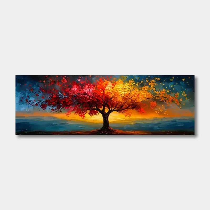 Tree of Life Canvas Poster Abstract Wall Art