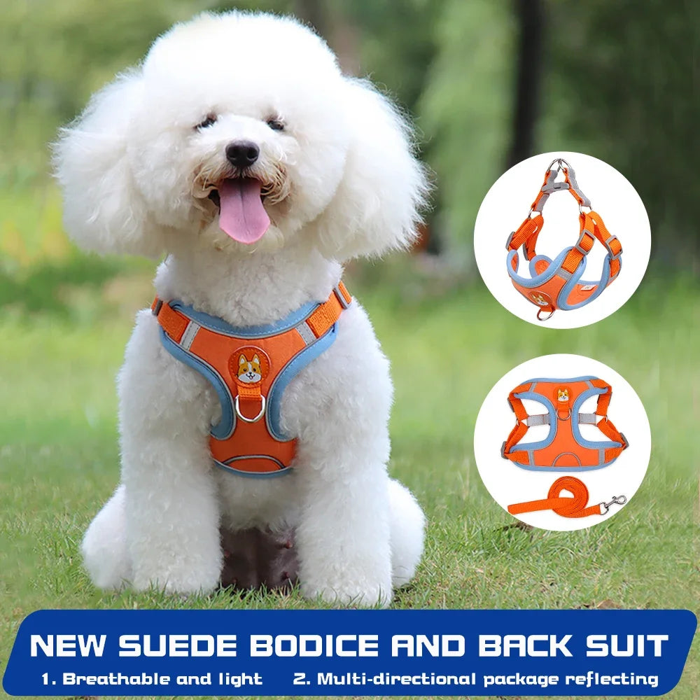 Reflective Dog Harness Chest Strap Vest