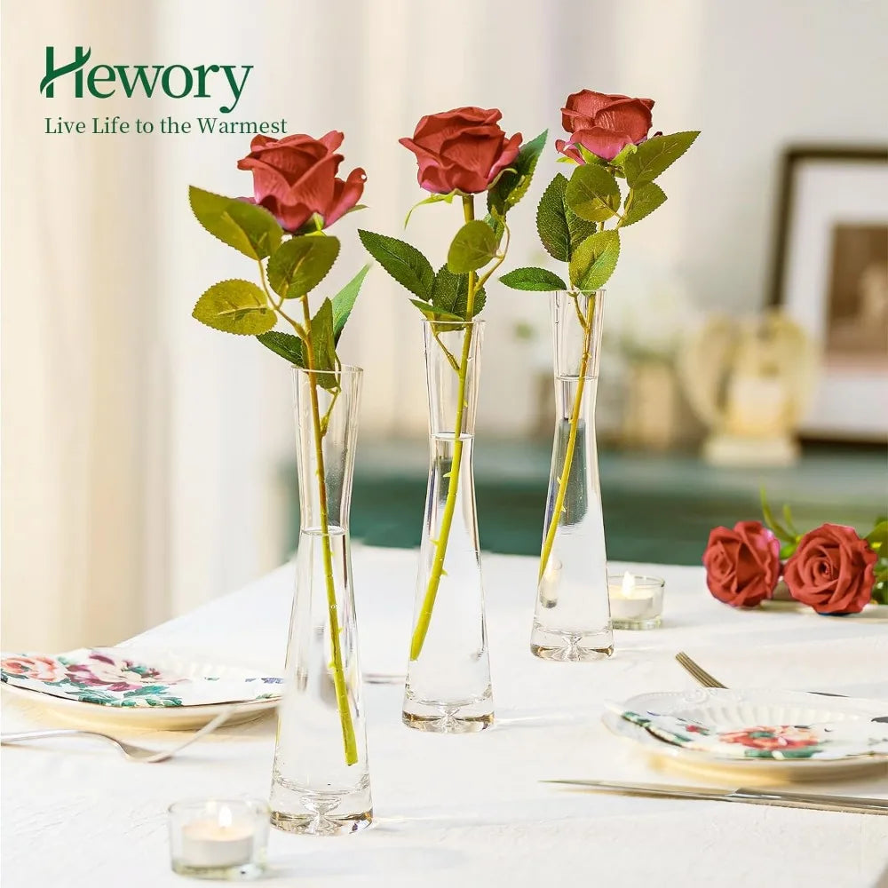 Glass Bud Vases for Centerpieces