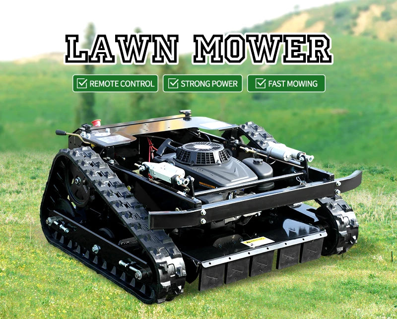 Remote Control Robot Lawn Mower Multi Purpose