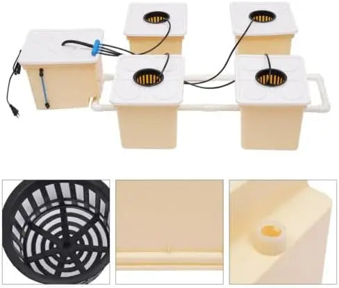 Deep Water Culture Hydroponics System Grow Kit