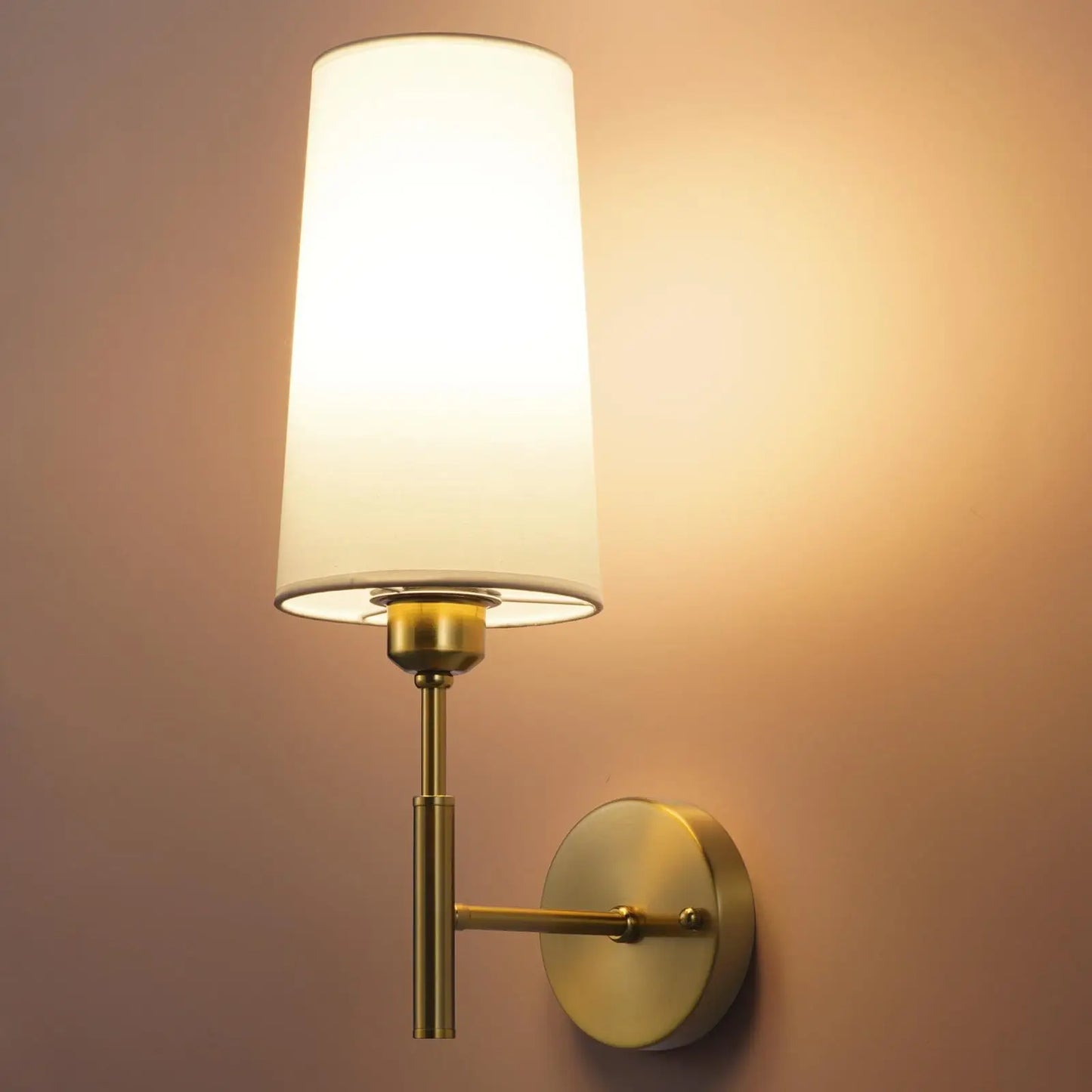 Battery Operated Wall Sconces Set of 2 Dimmable