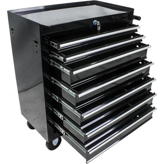 7 Drawer Tool Box with Wheels, Heavy Duty