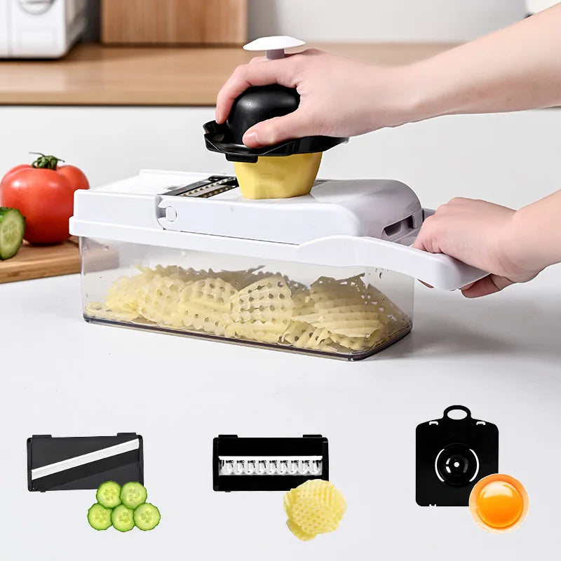 Multifunctional vegetable slicer