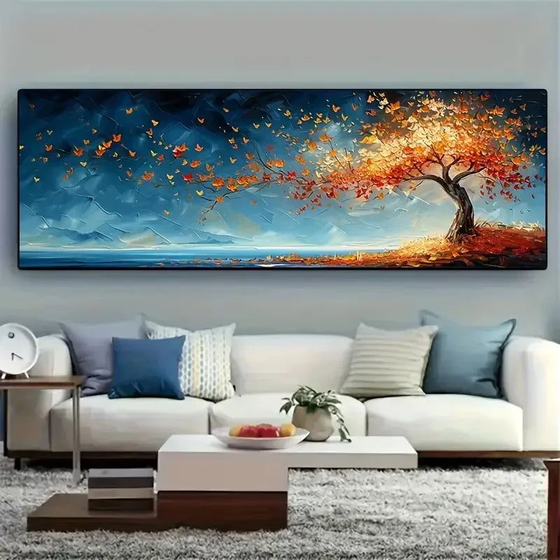 Tree of Life Canvas Poster Abstract Wall Art