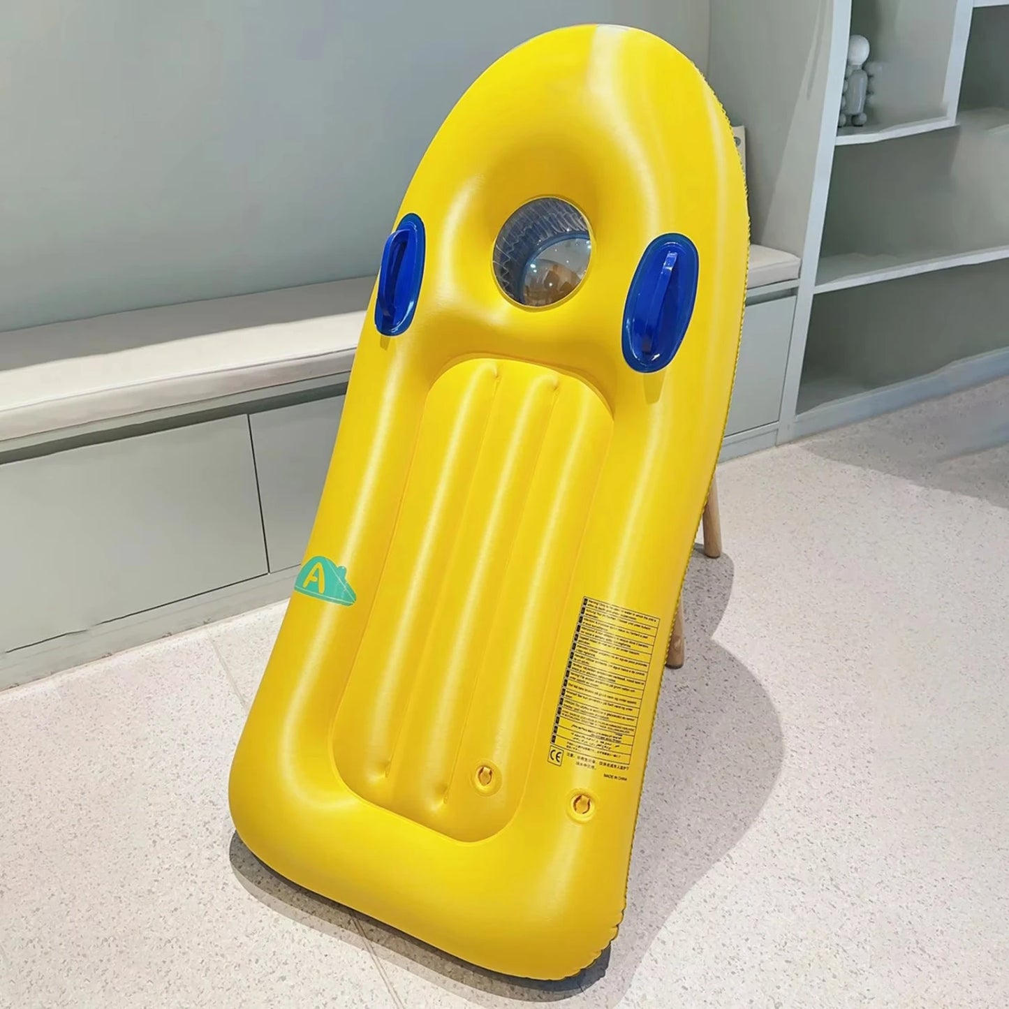 Swim Kickboard Inflatable Surfboard  Boys Girls Surfing Adults