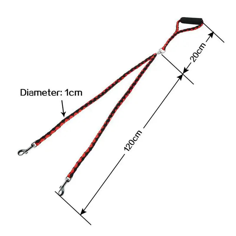 Double Dog Leash 2 Way Couplers