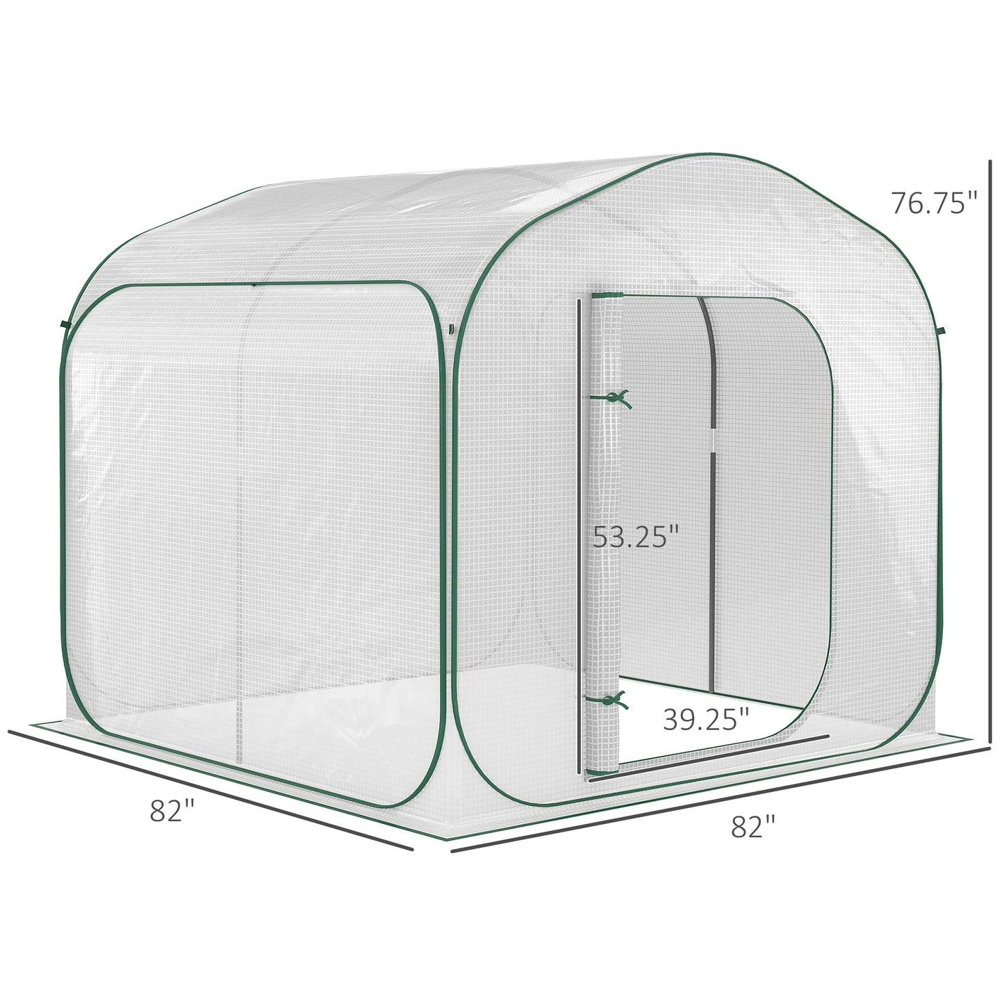 Portable Walk-In Greenhouse with Carrying Bag