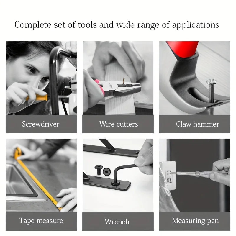 Home maintenance tools multi-functional car combination toolbox